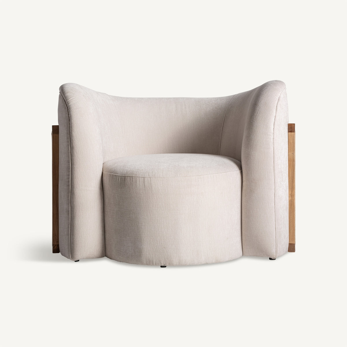 Sillón de pino y ratán Crikvenica