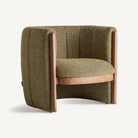 Sillón de pino y tapizado jaspeado Protaras