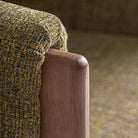 Sillón de pino y tapizado jaspeado Protaras