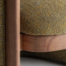 Sillón de pino y tapizado jaspeado Protaras