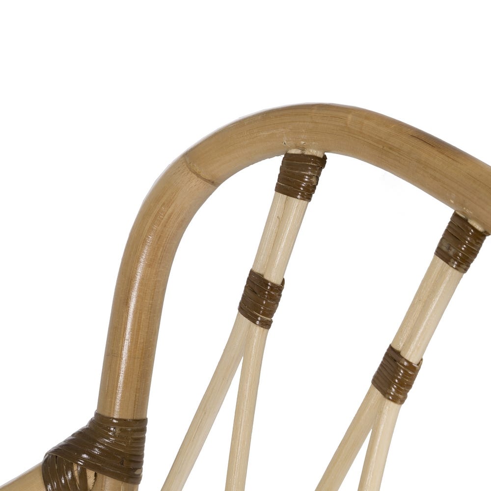 Sillón de Ratán Natural con Cojín - pino_y_jacaranda