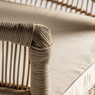 Sillón de ratán y madera mindi Sant Josep