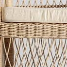 Sillón de ratán y madera mindi Sant Josep