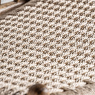 Sillón de roble y cuerda clara Ses Margalides