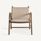 Sillón de roble y cuerda Es Figueral