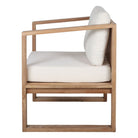 Sillón de teca con cojines Amleto