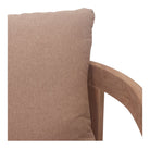 Sillón de teca con cojines Frida