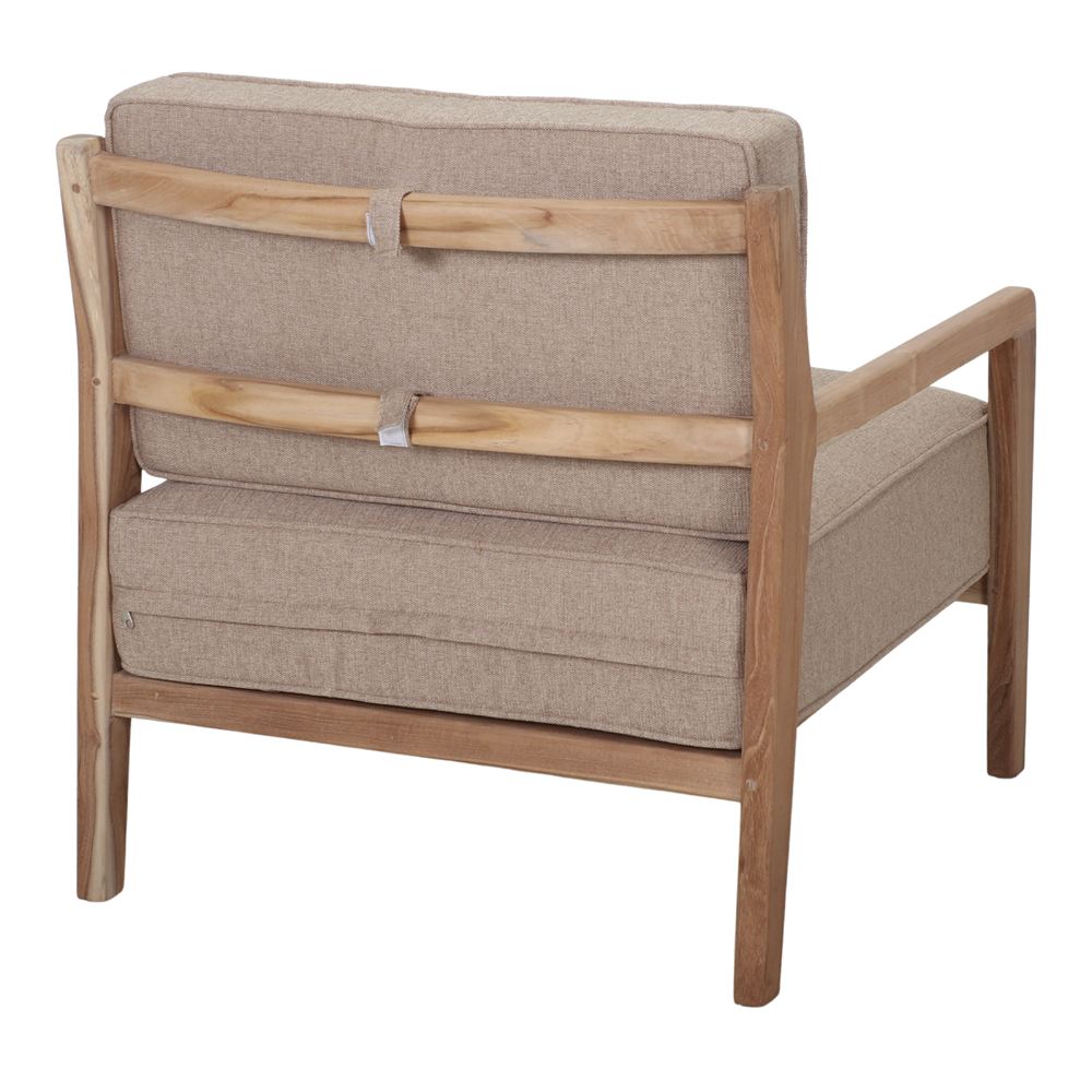 Sillón de teca con cojines Lorenzo