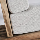 Sillón de teca reciclada y polipropileno Koločep