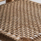 Sillón de teca y cáñamo Es Portitxol