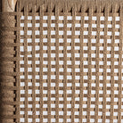 Sillón de teca y cáñamo Es Portitxol