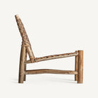 Sillón de teca y ratán Cala Pada