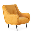 Sillón de terciopelo Katerini