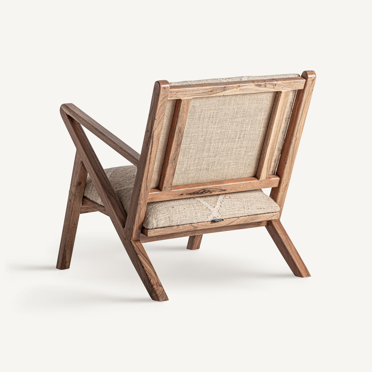 Sillón de yute y mango Santa Eulària
