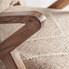 Sillón de yute y mango Santa Eulària