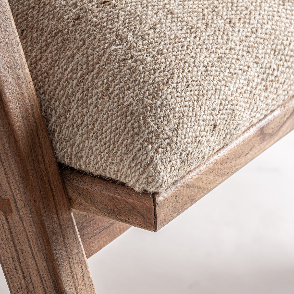 Sillón de yute y mango Santa Eulària
