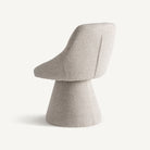 Sillón giratorio de algodón beige Sant Carles