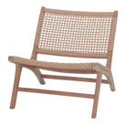 Sillón lounge de teca Rufino