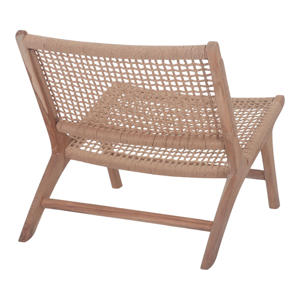 Sillón lounge de teca Rufino