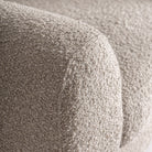 Sillón tapizado blanco roto y cobre Sant Antoni