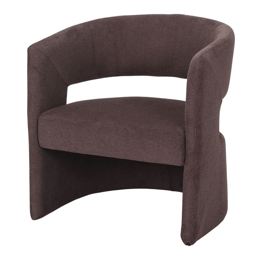 Sillón tapizado con brazos Narcisa
