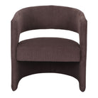 Sillón tapizado con brazos Narcisa