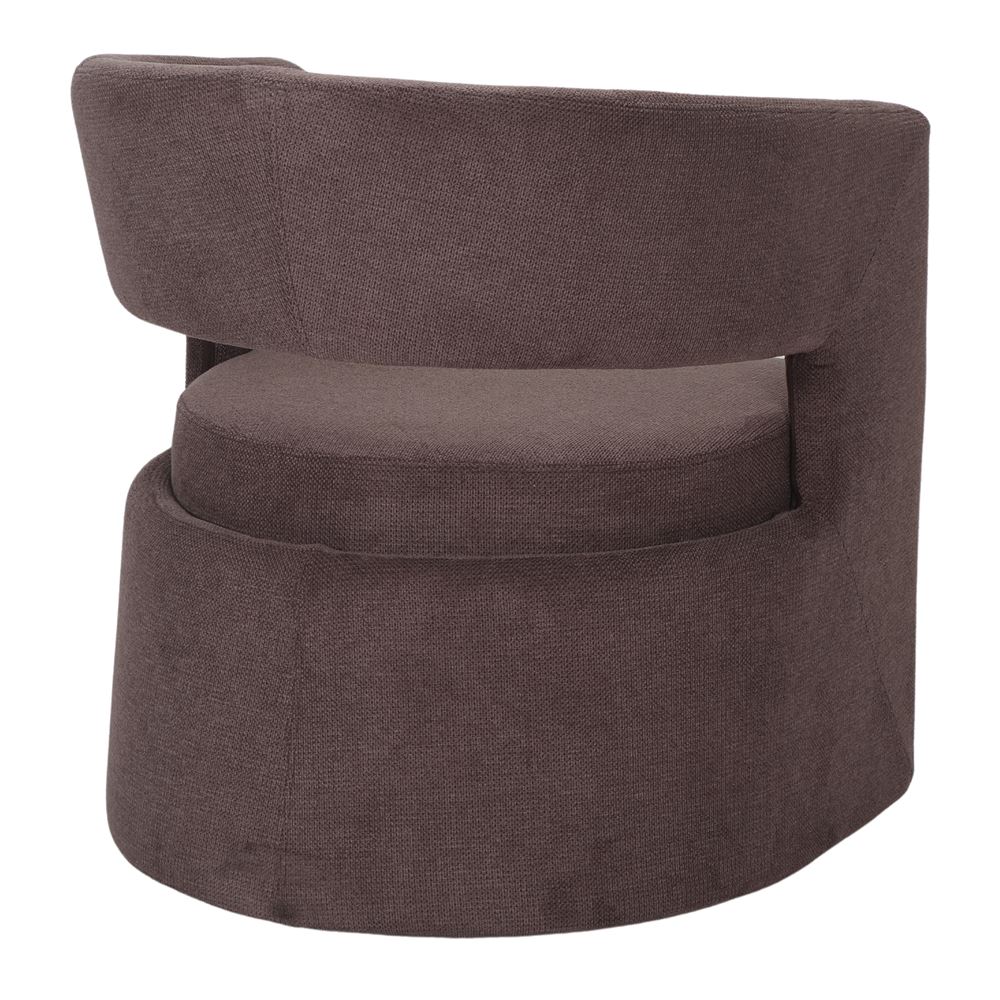 Sillón tapizado con brazos Narcisa