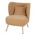 Sillón tapizado con patas de aguja Joel