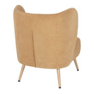 Sillón tapizado con patas de aguja Joel
