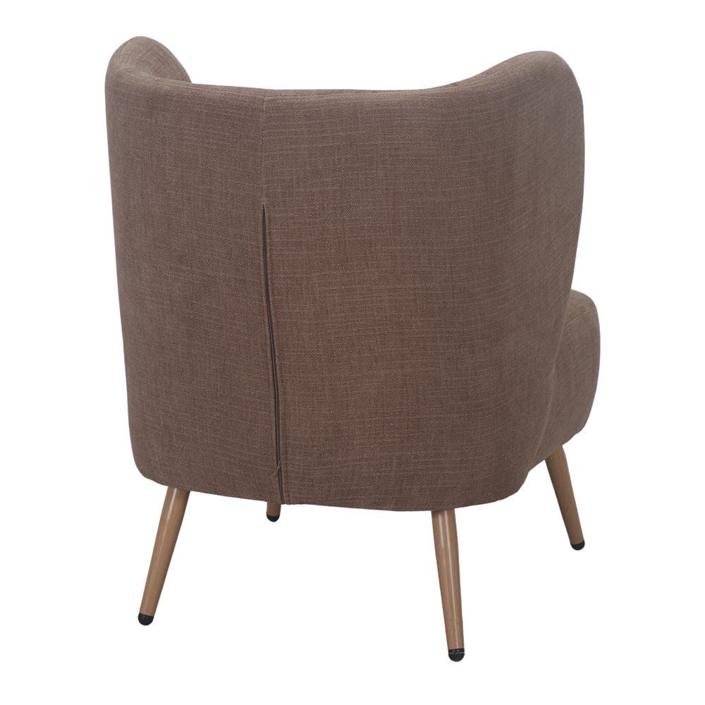 Sillón tapizado con patas de aguja Joel