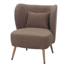 Sillón tapizado con patas de aguja Joel