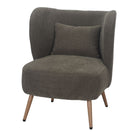 Sillón tapizado con patas de aguja Joel