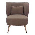 Sillón tapizado con patas de aguja Joel