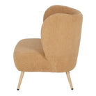 Sillón tapizado con patas de aguja Joel