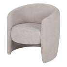 Sillón tapizado curvo Diphda