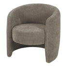 Sillón tapizado curvo Diphda