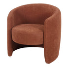 Sillón tapizado curvo Diphda