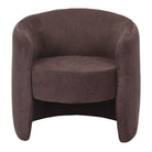 Sillón tapizado curvo Diphda