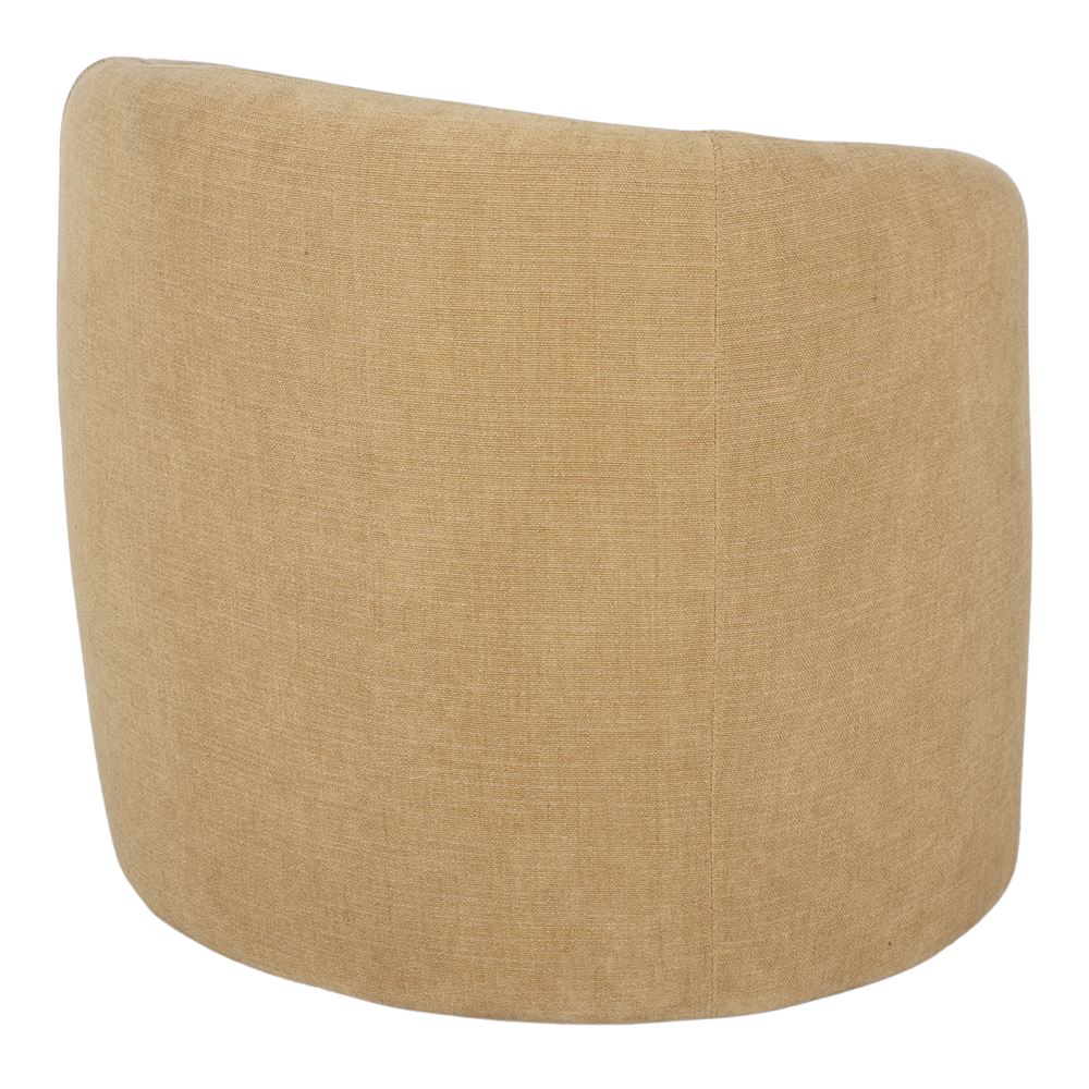 Sillón tapizado curvo Diphda