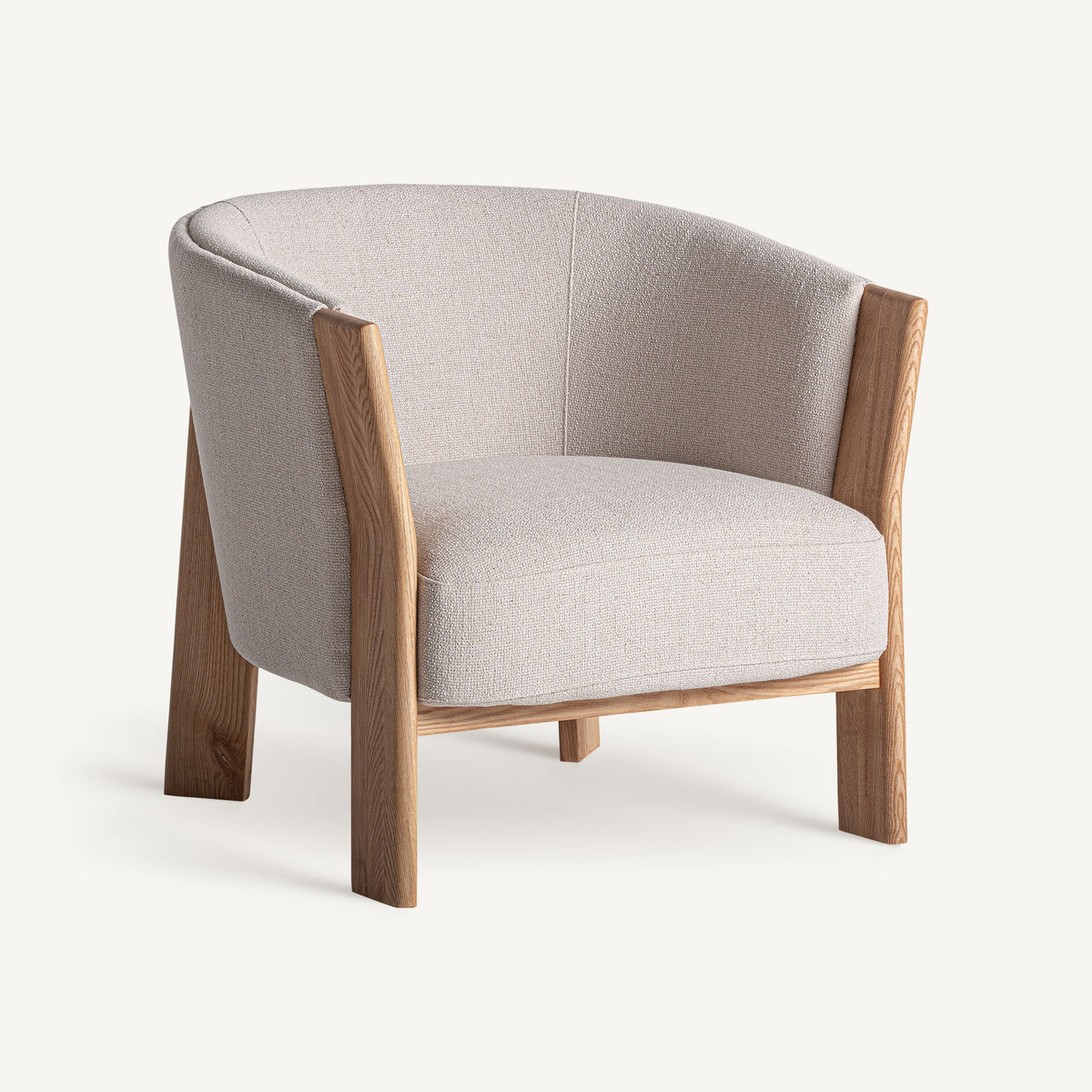 Sillón tapizado marrón Cala Martina