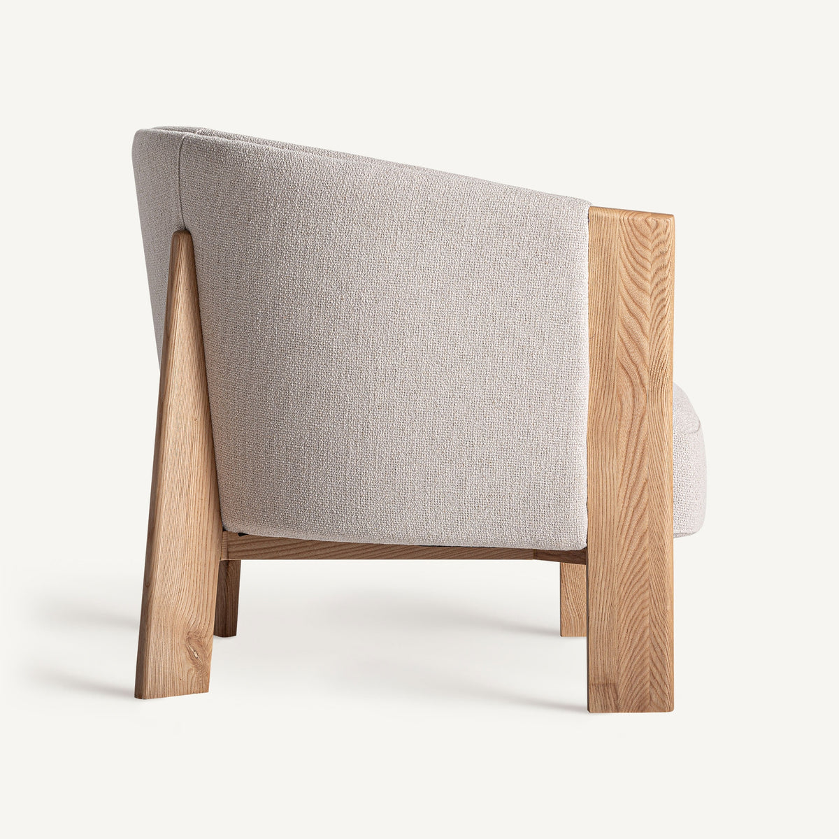 Sillón tapizado marrón Cala Martina