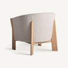 Sillón tapizado marrón Cala Martina