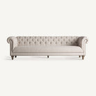 Sofá capitoné gris Limassol