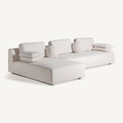 Sofá chaise longue tapizado Kalkara