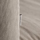Sofá de lino beige Cargèse