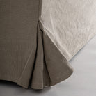 Sofá de lino beige Cargèse