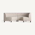 Sofá modular de pino y poliéster Sète 176 cm