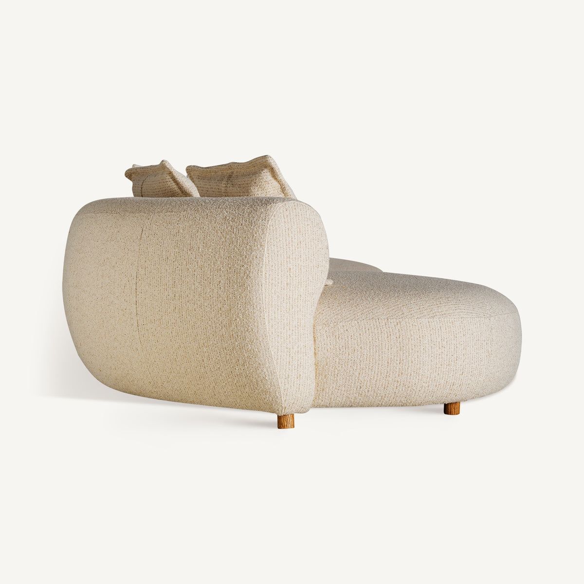Sofá modular tapizado beige Bastia