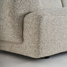 Sofá tapizado beige Calvi