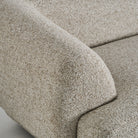 Sofá tapizado beige Calvi